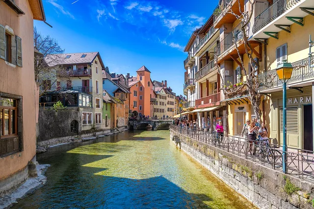 Annecy old town, near Geneva