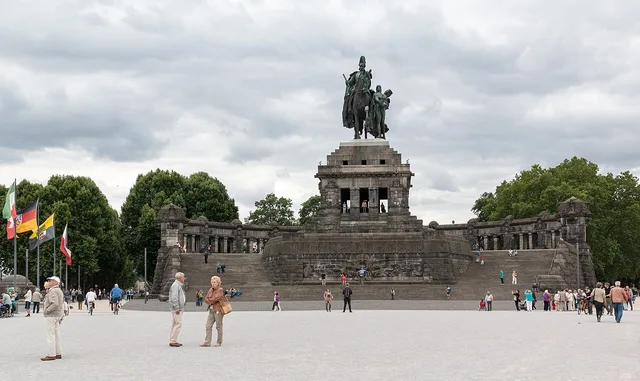 Deutsches Eck Koblenz, near Koblenz