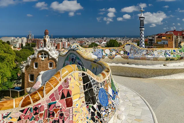 Park Güell Barcelona, near Barcelona